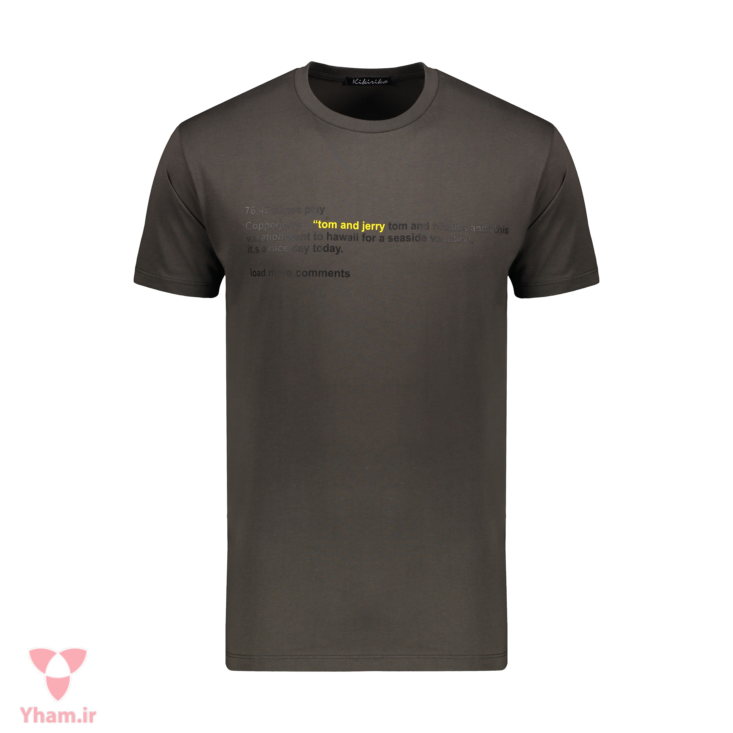 تی شرت مردانه کیکی رایکی مدل MBB20003-017